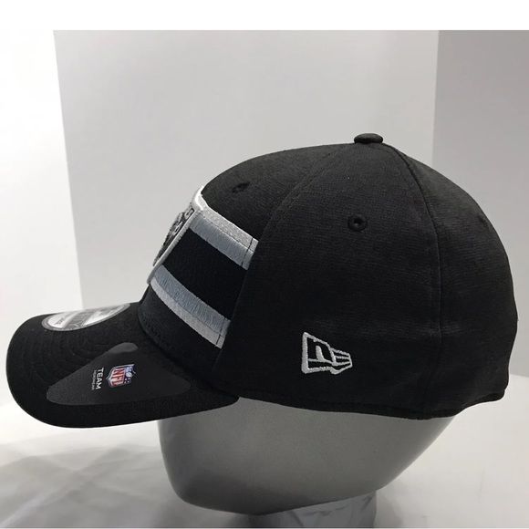 *NWT* Authentic NFL LAS VEGAS RAIDERS NEW ERA 39THIRTY FLEXFIT Medium /Large Hat - Picture 3 of 5